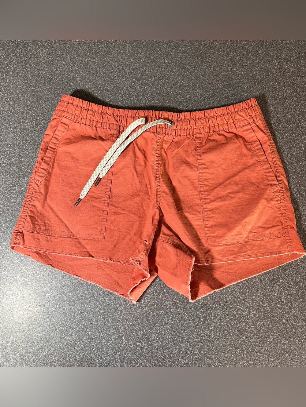 Vuori Vintage Ripstop Shorts Cinnamon Orange Small S VW385